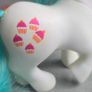 Cupcake HTF Deflocked So Soft Ponies SS MLP G1 My Little Pony Image 2