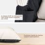NEW SALE | Hammock Chair Hanging Swing 2 Seat Cushions Included,Strong Webbing Straps and Hooks for Easy Hanging Soft Cotton Weave Hanging Chair Side Pocket Large Tassel Chair Set Comfort Indoor Outdoor Image 4