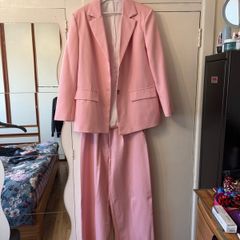 pink suit