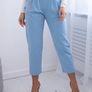 elegant pants with chain MADE IN ITALY   fits sm m l Image 7