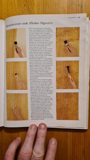 The Art Of Woodgraining. By Stewart Spencer. Techniques For Creating Painted Wood Effects On Interiors, Furniture And Objects.  FIRST EDITION. Large Volume Hardback With Dustjacket In Very Good Condition.