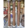 Columns Pitch Pine Set of 3 KAS465 Image 3