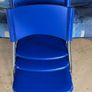 Blue stylish office chairs Image 2