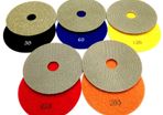 Electroplated Diamond Polishing Pads 100mm, 4''. 5PC SET