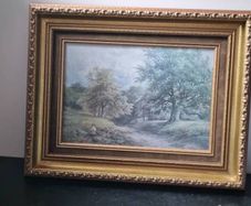 G.Turner "In the Derbyshire Hill" Art Print Painting