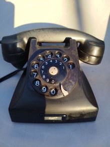 Old Bakelite Phone