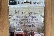 Dual purpose hand and tea towel Brand New