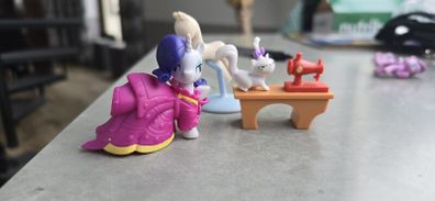 Rarity Loves to Style near complete set Mini figure 2" MLP G4 My Little Pony