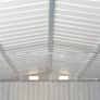 Garden Shed 257x489x181 cm Metal Green Image 6