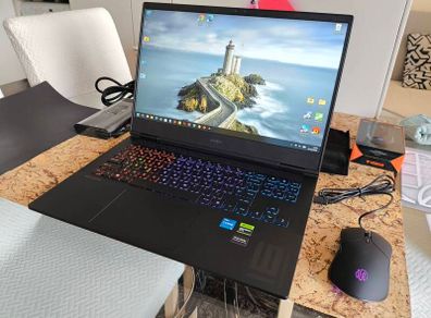 Brand New Gaming Laptop Hp Omen Intel i5 13420H 8/12 RTX4050 6GB 120W GDDR7 16GB DDR5 5600mhz 512GB NVMe PCIE 4.0 16.1" 1080p 144hz Ips 250nits Win11 RGB