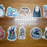 Japanese Anime Stickers Decals. Hayao Miyazaki Image 8