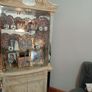 Cream & Gold Italian Baroque style Betty 4 piece living room collection Image 2