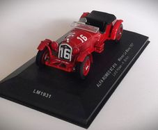Diecast Model Le Mans Winning Alfa Romeo 8C 2300 Le Mans 1931 1st - IXO 1:43