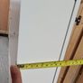 White Free-Standing Jewellery Cabinet with Full-Length Mirror Image 9