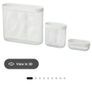 3 Storage baskets IKEA Skadis Image 2