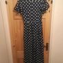 Navy & white polka dot dress French Connection Image 3