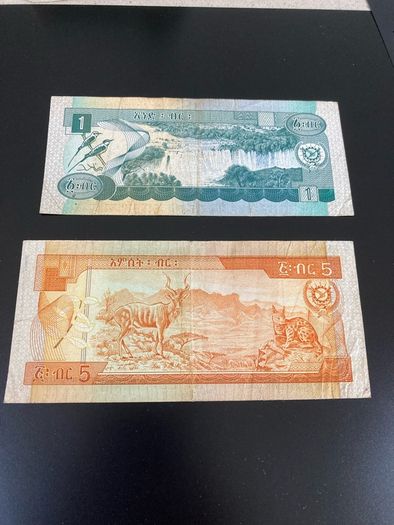 Ethiopia Banknotes circulated