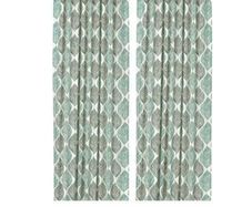 Ikea Leaf Print Curtains