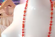 Vintage bohemian / murano glass necklace