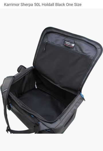 NEW Karrimor Sherpa 50 L Duffel Bag Backpack