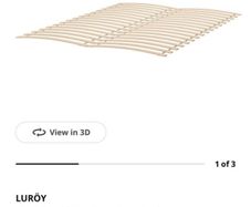IKEA LUROY Slatted Bed Base  King Size (Open Box)
