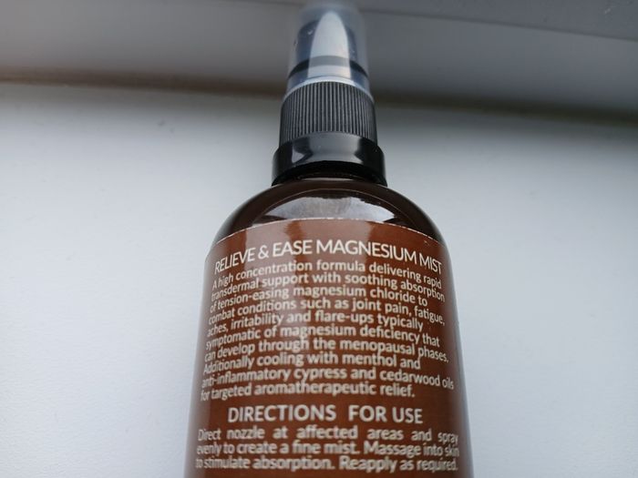 Shhh Menopause Wellness Relieve & Ease Magnesium Mist, 100ml, new