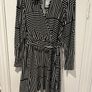 Black Stripe Dress BNWT New Look Image 2
