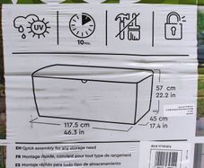 garden storage box
