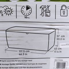 garden storage box