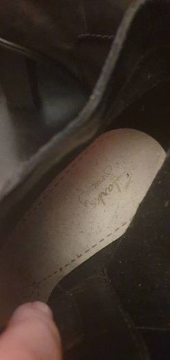 Black Clarks Ladies Ankle Boots