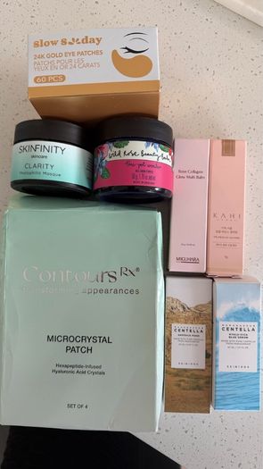 Korean and other skincare new