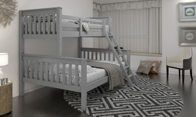 Triple Sleepers For Sale Grey/White/PIne