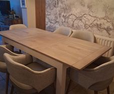 Extendable Solid oak table