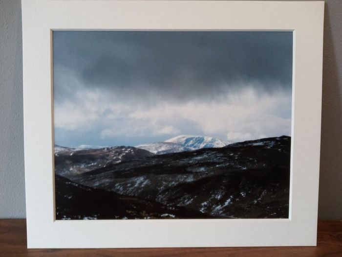 Mounted Original Photography - Mullaghcleevaun Mountain, Wicklow