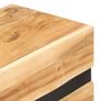 Sideboard 120x30x75 cm Solid Acacia Wood Image 3
