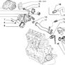 Water Pipe (Fiat 1.9 D TD Engine) Image 2
