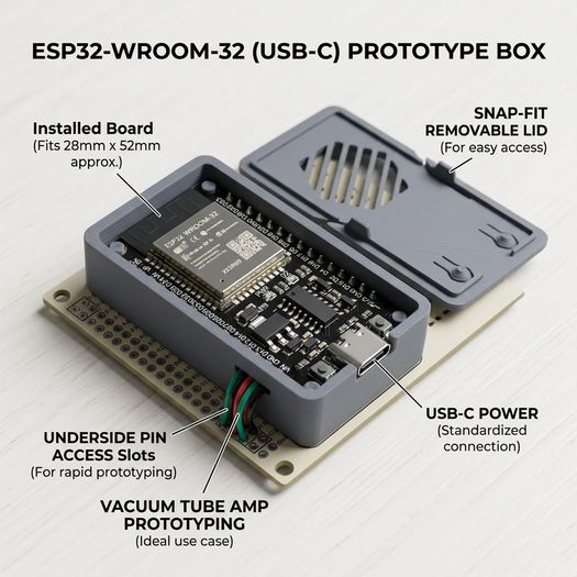 Esp32-wroom-32 Box (usb-c)