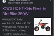 Kids Electric Dirt Bike