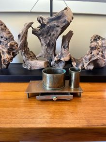 WW1 Trench Art Smokers Desk Set
