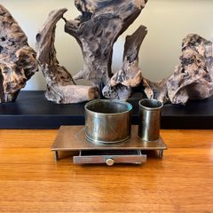 WW1 Trench Art Smokers Desk Set