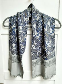 Vintage Kingston's of Dublin paisley scarf
