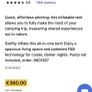 inflatable 4 person camping tent Image 3