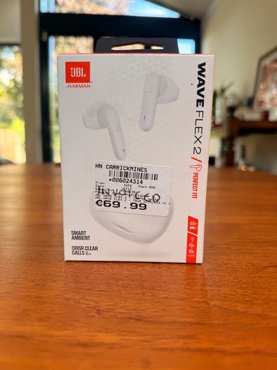 JBL earphones Wave Flex 2