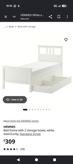 Ikea single bed