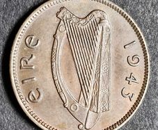 Ireland 1943 Excellent Farthing coin