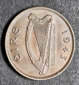 Ireland 1943 Excellent Farthing coin