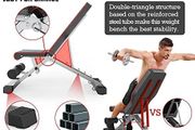 Weight Bench, 660LB/300KG Adjustable Foldable Strength Training Bench, Utility Incline Decline Bench for Full Body Workout- Integrated Structure Updated