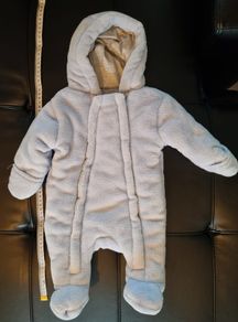 Baby Blue Pram Suit Newborn