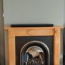 Traditional Wooden Fireplace Surround & Cast Iron Image 5