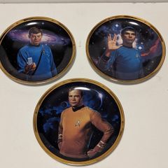 1991 25th Anniversary Star Trek Collectors Plates